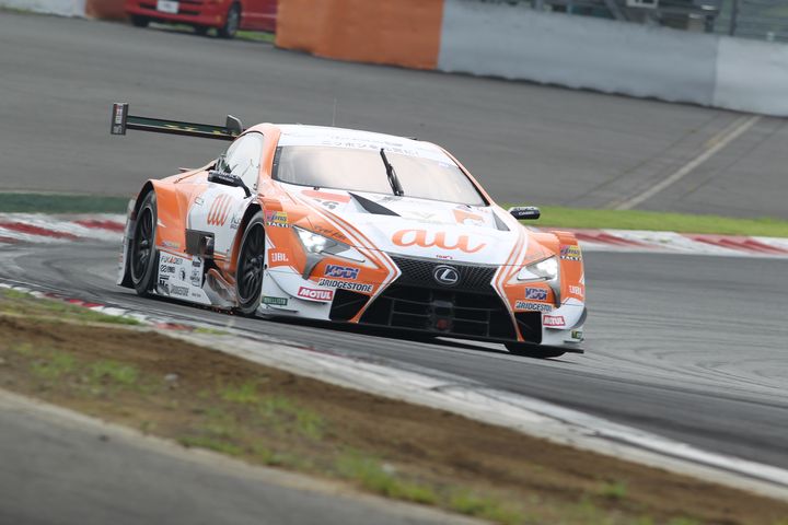 GT500クラス予選3位の中嶋一貴／関口雄飛組（au TOM'S LC500）