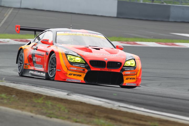 GT300クラス予選2位の高木真一／ショーン・ウォーキンショー組（ARTA BMW M6 GT3）