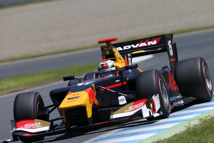 フリー走行1回目: 福住仁嶺（TEAM MUGEN SF14）