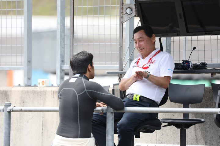 フリー走行2回目: 中嶋悟監督（TCS NAKAJIMA RACING）