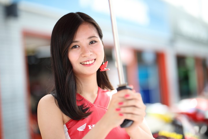 ピットウォーク: レースクイーン