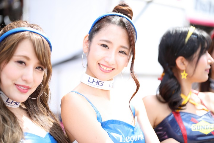 ピットウォーク: レースクイーン