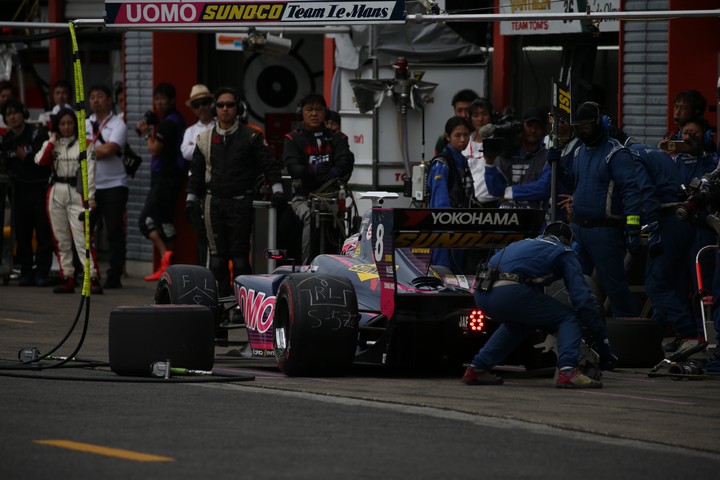 スタート進行: 大嶋和也（UOMO SUNOCO SF14）