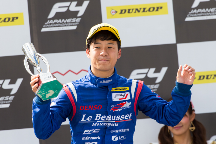 決勝3位の川合孝汰（Le Beausset Motorsports）