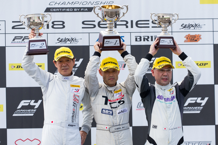 インディペンデントカップの表彰式