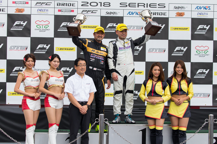 インディペンデントカップの表彰式