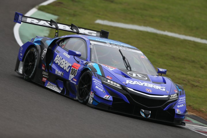 公式練習: 山本尚貴（RAYBRIG NSX-GT）