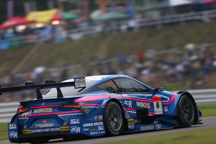 公式練習: 大嶋和也／フェリックス・ローゼンクヴィスト組（WAKO'S 4CR LC500）