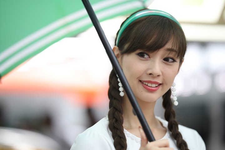 ピットウォーク: レースクイーン