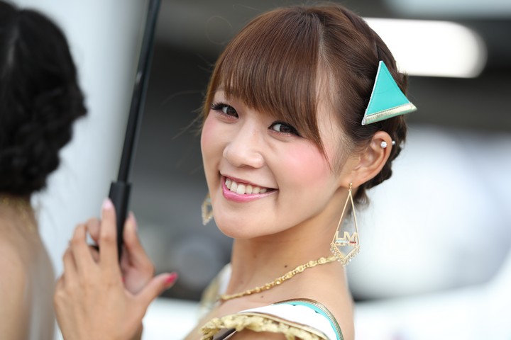 ピットウォーク: レースクイーン