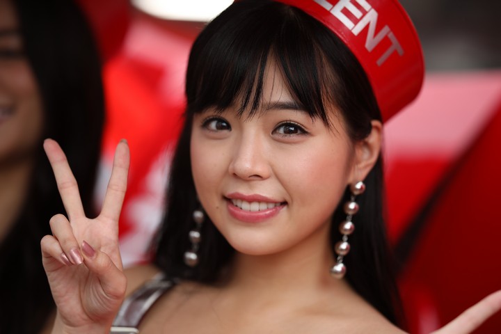 ピットウォーク: レースクイーン