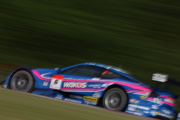 公式予選: 大嶋和也／フェリックス・ローゼンクヴィスト組（WAKO'S 4CR LC500）