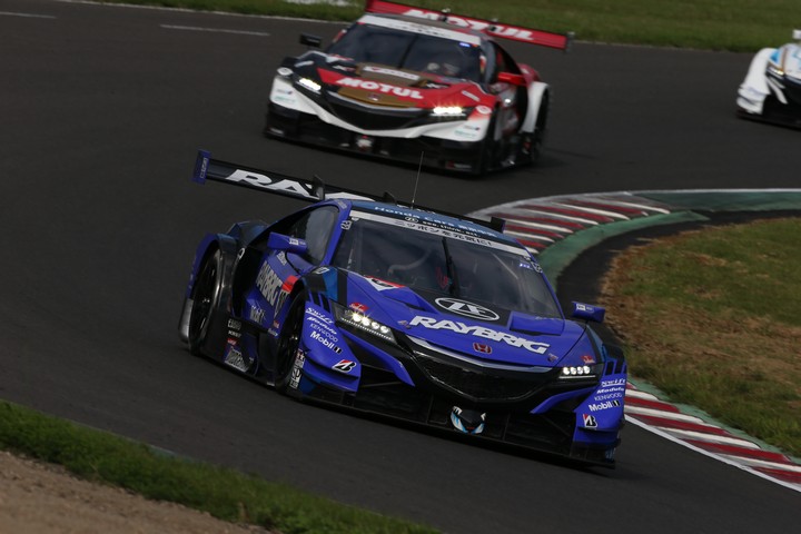 公式予選: ジェンソン・バトン（RAYBRIG NSX-GT）