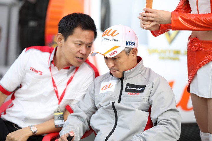 GTキッズウォーク: 関口雄飛（LEXUS TEAM au TOM'S）