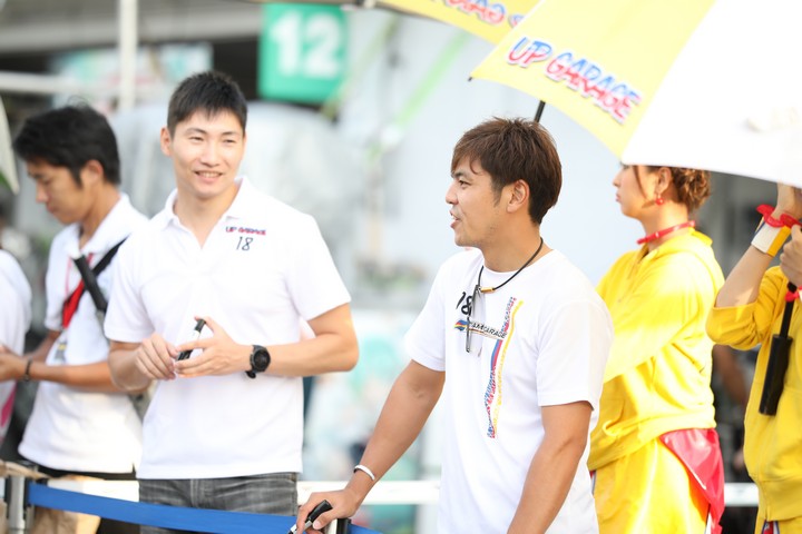 GTキッズウォーク: 小林崇志と中山友貴（TEAM UPGARAGE）