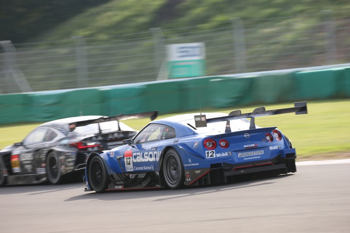 決勝レース: 佐々木大樹／ヤン・マーデンボロー組（カルソニックIMPUL GT-R）