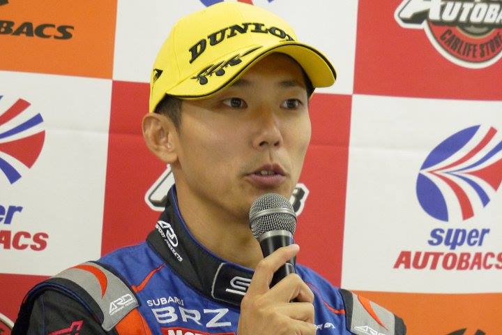予選記者会見: GT300クラスポールポジションの山内英輝（R&D SPORT）