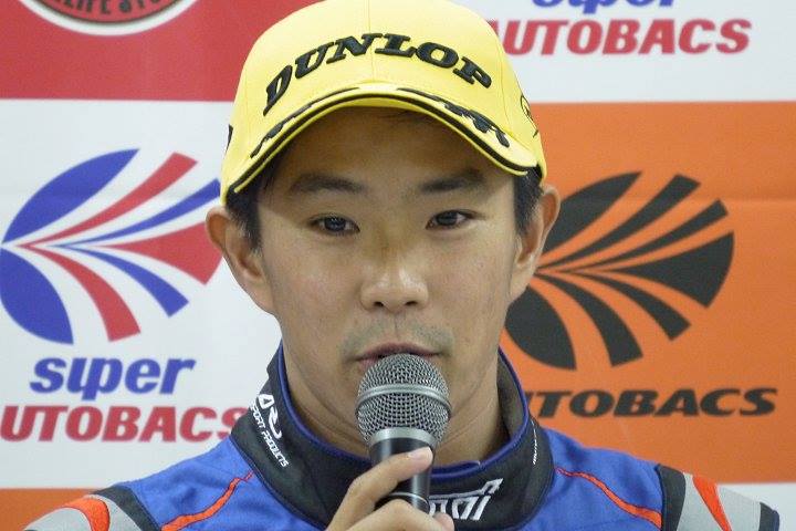 決勝記者会見: GT300クラス優勝の井口卓人（R&D SPORT）