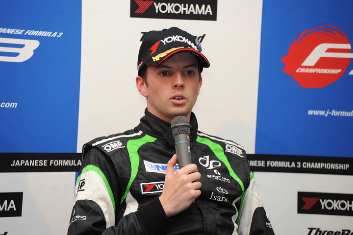 決勝記者会見: Nクラス優勝・ジェイク・パーソンズ（NODA RACING）