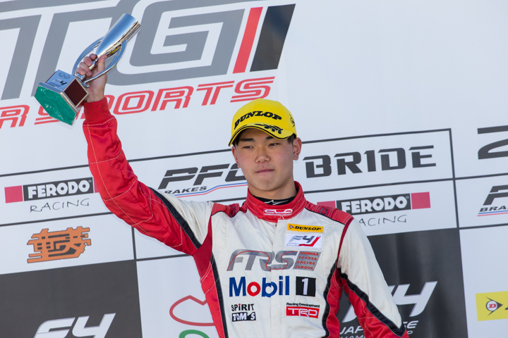 決勝2位の小高一斗（トムススピリット）