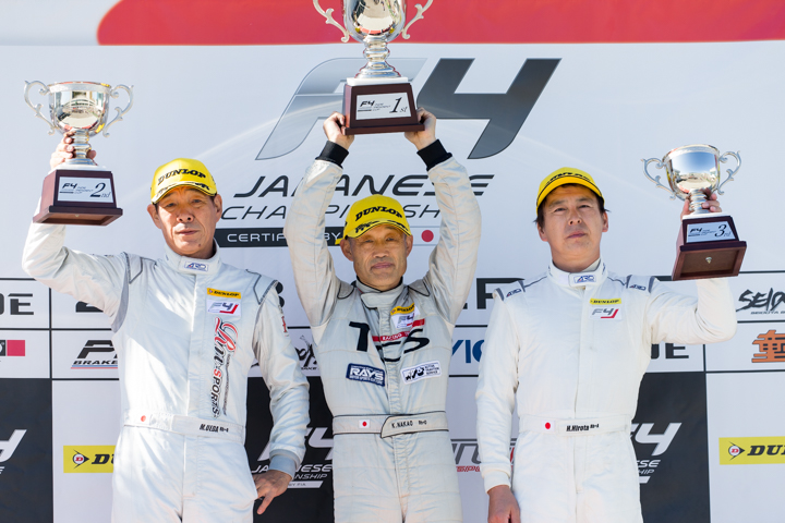 インディペンデントカップの表彰式