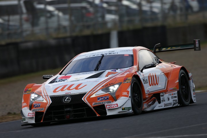 公式練習: 中嶋一貴（au TOM'S LC500）