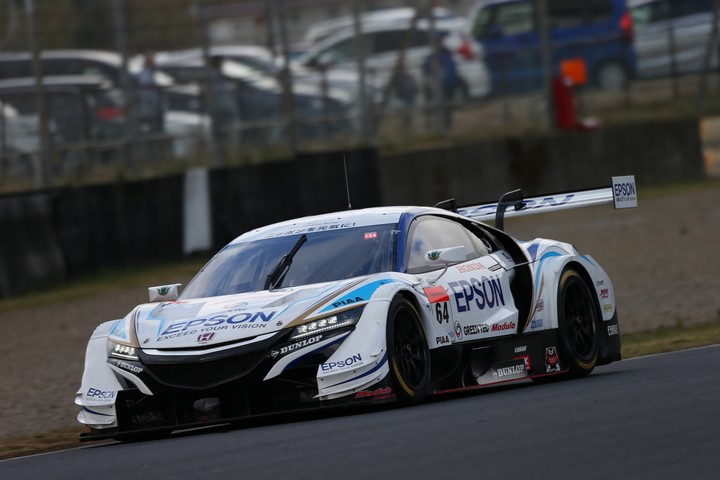 公式練習: ベルトラン・バゲット（Epson Modulo NSX-GT）