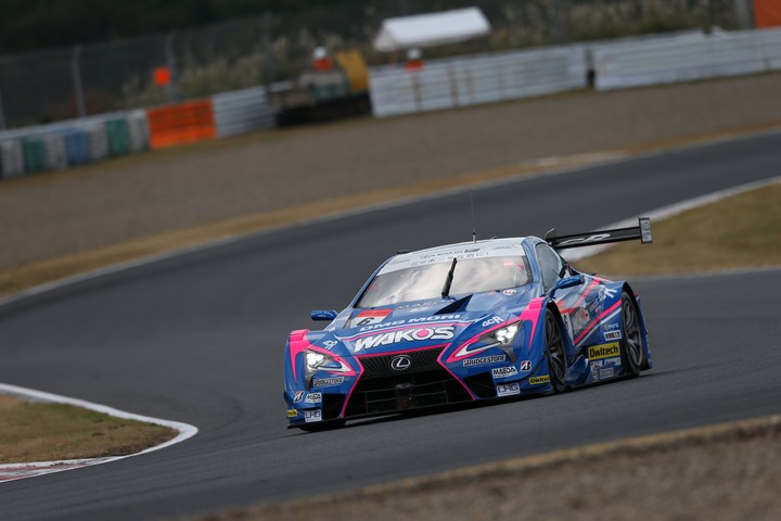 公式練習: 大嶋和也（WAKO'S 4CR LC500）