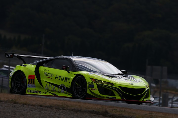 公式練習: 横溝直輝／木村武史組（CARGUY ADA NSX GT3）