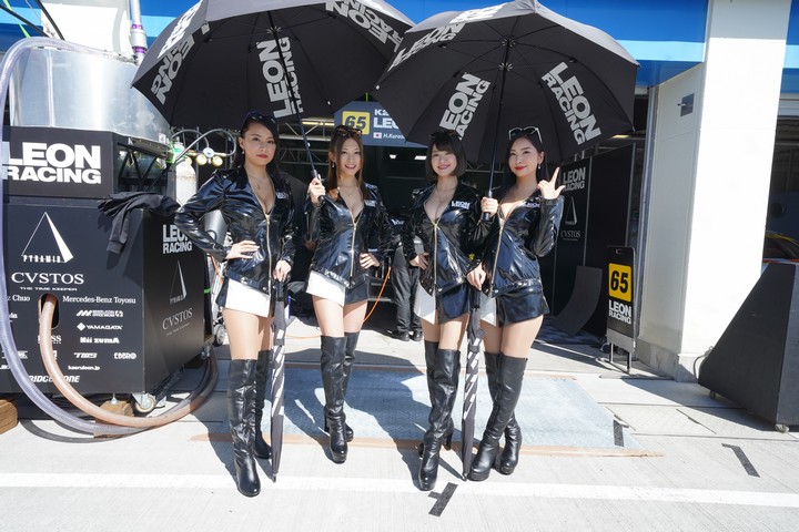 ピットウォーク: レースクイーン