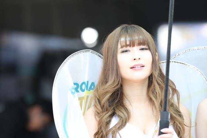 ピットウォーク: レースクイーン