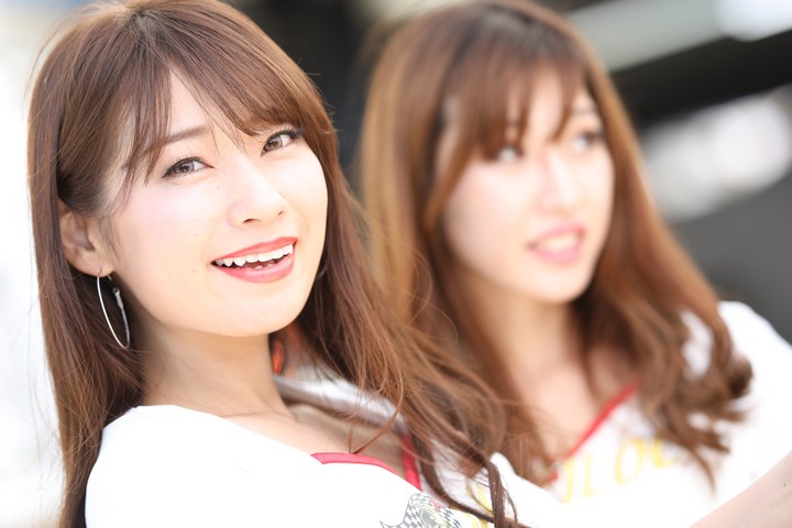 ピットウォーク: レースクイーン