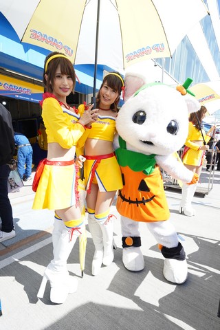 ピットウォーク: レースクイーン