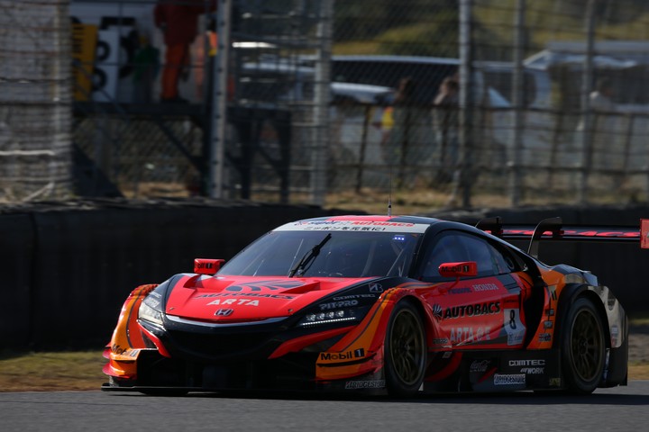 公式予選: 伊沢拓也（ARTA NSX-GT）
