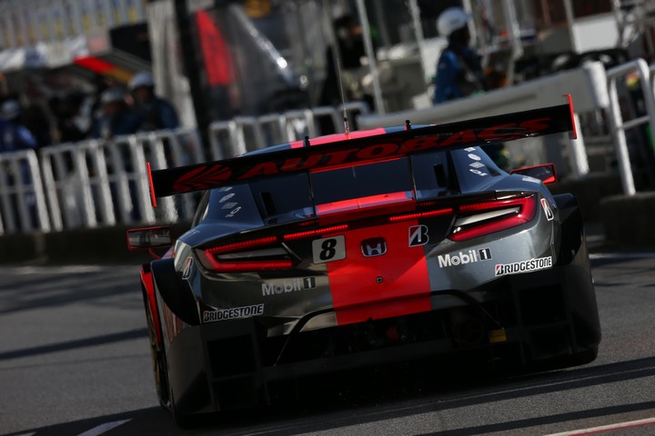 公式予選: 野尻智紀／伊沢拓也組（ARTA NSX-GT）