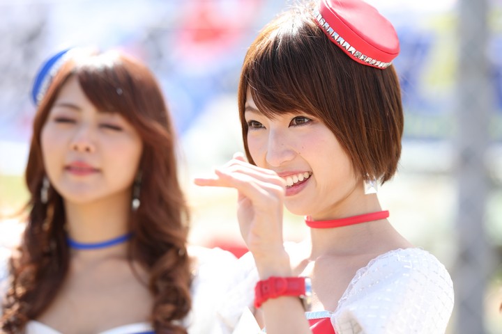 ピットウォーク: レースクイーン