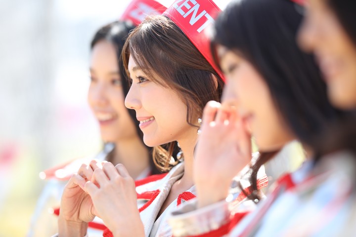 ピットウォーク: レースクイーン