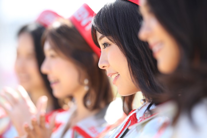 ピットウォーク: レースクイーン