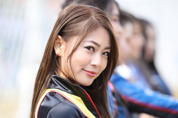 ピットウォーク: レースクイーン