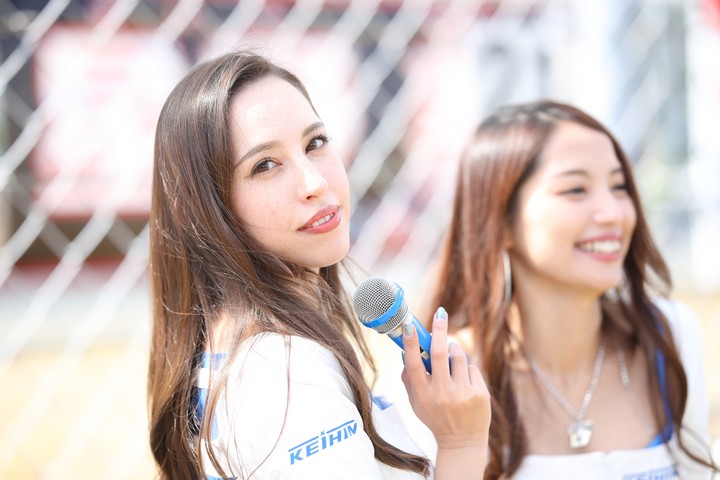 ピットウォーク: レースクイーン