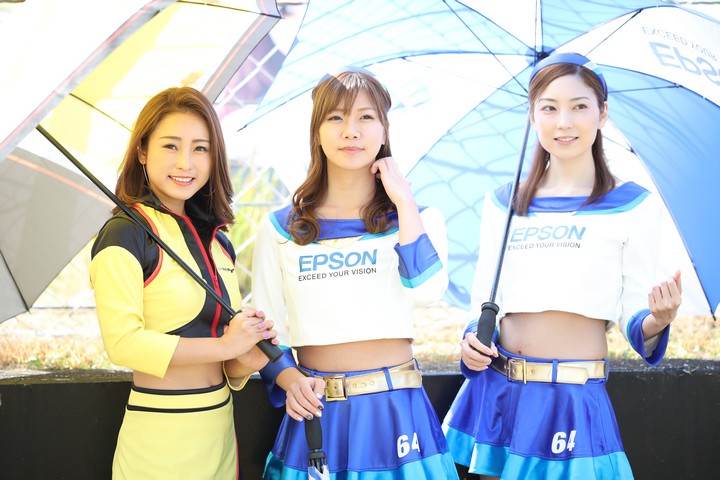 ピットウォーク: レースクイーン