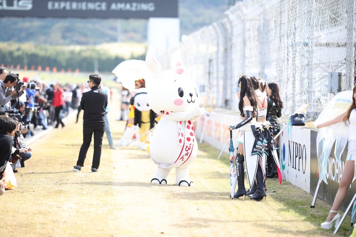 ピットウォーク: レースクイーン