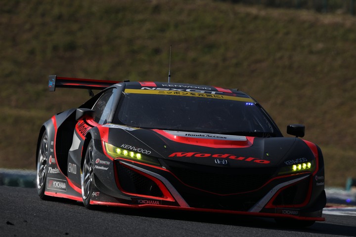 決勝レース: 大津弘樹（Modulo KENWOOD NSX GT3）