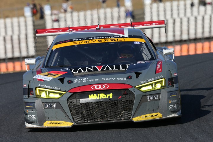 決勝レース: 富田竜一郎（Hitotsuyama Audi R8 LMS）