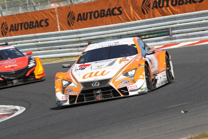 GT500クラス決勝2位は中嶋一貴／関口雄飛組（au TOM'S LC500）