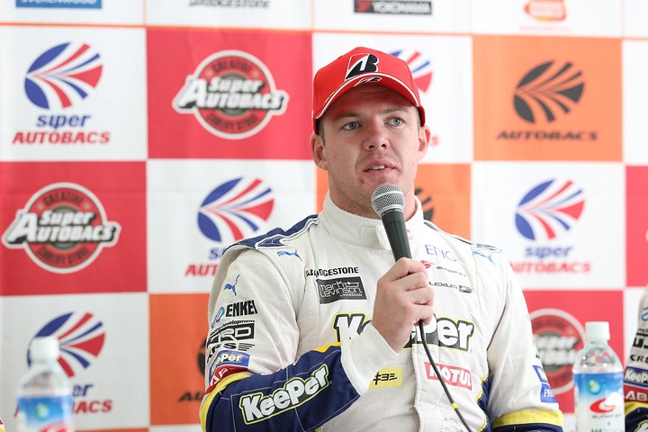 GT500クラス優勝のニック・キャシディ（LEXUS TEAM KeePer TOM'S）