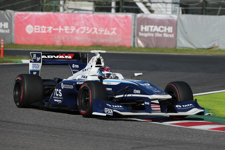 フリー走行2回目: 3位は伊沢拓也（TCS NAKAJIMA RACING SF14）