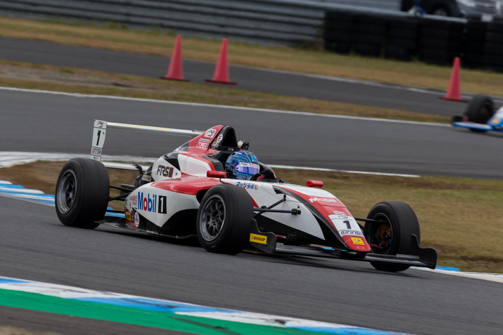 3位でゴールした小高一斗（FTRSスカラシップF4）だったが……