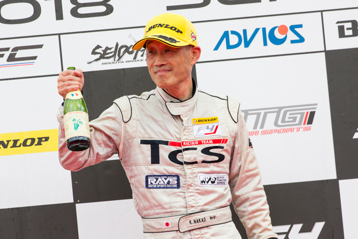 インディペンデントカップ優勝の仲尾恵史（TEAM RIGHT WAY）