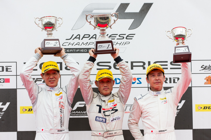 インディペンデントカップの表彰式